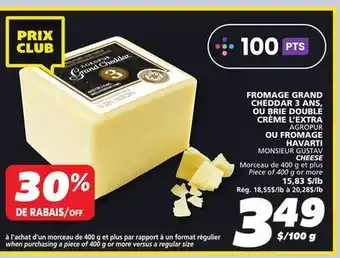 IGA AGROPUR CHEESE offer