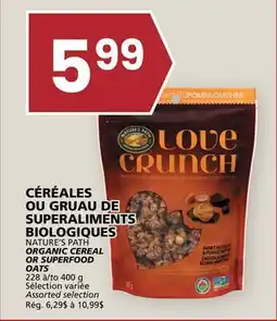 Rachelle-Bery Grocery NATURE'S PATH ORGANIC CEREAL OR SUPERFOOD OATS offer