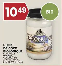 Rachelle-Bery Grocery ROCKWELL'S ORGANIC COCONUT OIL offer