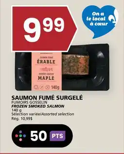 Rachelle-Bery Grocery FUMOIRS GOSSELIN FROZEN SMOKED SALMON offer