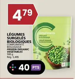 Rachelle-Bery Grocery COMPLIMENTS BIOLOGIQUE FROZEN ORGANIC VEGETABLES offer