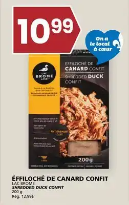 Rachelle-Bery Grocery LAC BROME SHREDDED DUCK CONFIT offer
