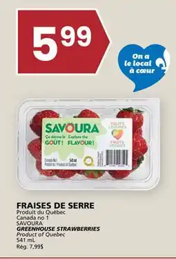 Rachelle-Bery Grocery SAVOURA GREENHOUSE STRAWBERRIES offer