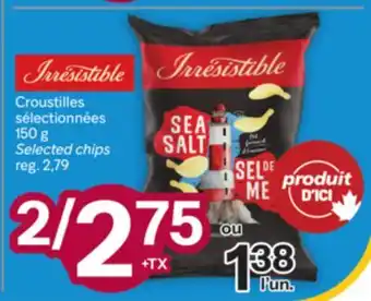 Brunet IRRESISTIBLE Croustilles sélectionnées offer