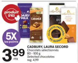 Brunet CADBURY, LAURA SECORD Chocolats sélectionnés offer