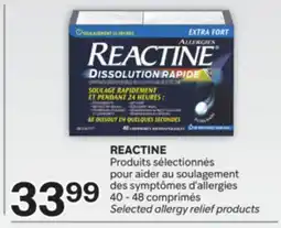 Brunet REACTINE Produits sélectionnés pour aider au soulagement des symptômes d'allergies offer