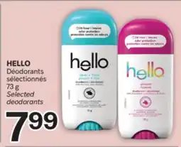 Brunet HELLO Déodorants sélectionnés offer