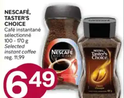 Brunet NESCAFÉ, TASTER'S CHOICE Café instantané sélectionné offer