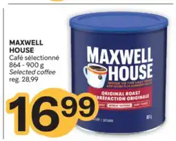 Brunet MAXWELL HOUSE Café sélectionné offer
