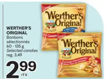 Brunet WERTHER'S ORIGINAL Bonbons sélectionnés offer