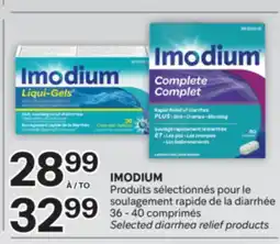 Brunet IMODIUM Produits sélectionnés pour le soulagement rapide de la diarrhée offer