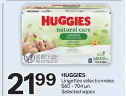 Brunet HUGGIES Lingettes sélectionnées offer