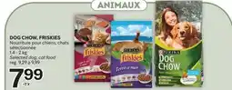 Brunet DOG CHOW, FRISKIES Nourriture pour chiens, chats sélectionnée offer
