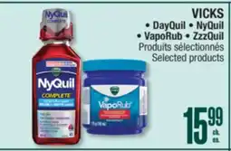 Jean Coutu VICKS • DayQuil • NyQuil • VapoRub • ZzzQuil Selected products offer