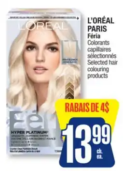 Jean Coutu L'ORÉAL PARIS Féria Selected hair colouring products offer