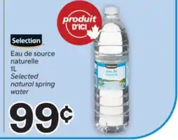 Brunet SELECTION Eau de source naturelle offer