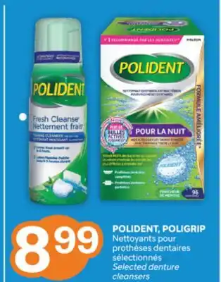 Brunet POLIDENT, POLIGRIP Nettoyants pour prothèses dentaires sélectionnés offer