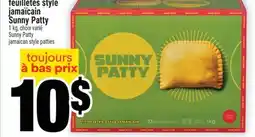 Super C feuilletés style jamaïcain Sunny Patty | Sunny Patty jamaican style patties offer