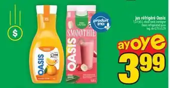 Super C jus réfrigéré Oasis | Oasis refrigerated juice offer