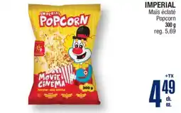 Jean Coutu IMPERIAL Popcorn offer
