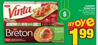 Super C craquelins Breton Dare | Dare Breton crackers offer