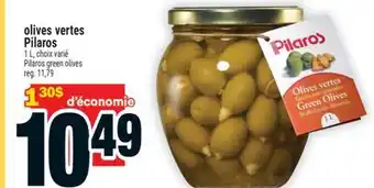 Super C OLIVES VERTES PILAROS | PILAROS GREEN OLIVES offer