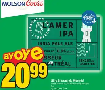 Super C bière Brasseur de Montréal | beer offer