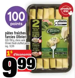 Super C PÂTES FRAÎCHES FARCIES OLIVIERI | OLIVIERI FRESH STUFFED PASTA offer