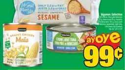 Super C LÉGUMES SELECTION | SELECTION VEGETABLES, LIGHT TUNA, LIFE SMART RICE CRACKERS offer