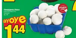 Super C champignons blancs | mushrooms offer
