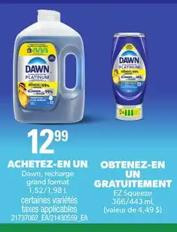 Provigo DAWN, RECHARGE GRAND FORMAT 1,52/1 offer