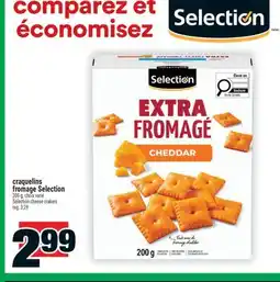Super C CRAQUELINS FROMAGE SELECTION | SELECTION CHEESE CRAKERS offer