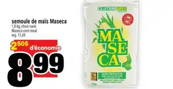 Super C semoule de maïs Maseca | Maseca corn meal offer
