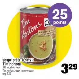 Super C soupe prête‑à‑servir TimHortons | TimHortons ready to serve soup offer