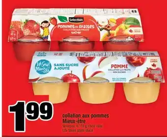Super C collation aux pommes Mieux-être | Life Smart apple snack offer