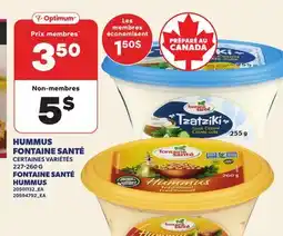 Provigo HUMMUS FONTAINE SANTÉ | FONTAINE SANTÉ offer