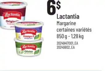Provigo LACTANTIA MARGARINE, 850 G - 1,28 KG offer