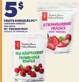 Provigo FRUITS SURGELÉS PC, 300-600 G | PC FROZEN FRUIT offer
