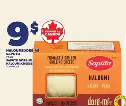 Provigo HALOUMI DORÉ-MI SAPUTO | SAPUTO DORÉ-MI HALOUMI CHEESE offer