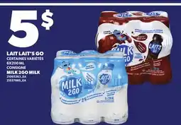 Provigo LAIT LAIT'S GO offer