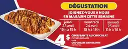 Provigo CROISSANTS AU CHOCOLAT | CHOCOLATE CROISSANTS, 4 UN offer