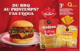 Provigo PAINS À HAMBURGER AU SÉSAME GADOUA OU PAINS À HOT DOG GADOUA offer