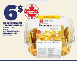 Provigo BOUCHÉES NAAN TRADITIONNEL PC | PC TRADITIONAL NAAN DIPPERS offer