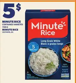 Provigo MINUTE RICE | MINUTE RICE offer