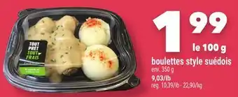 Marche Ami Boulettes Style Suédois offer