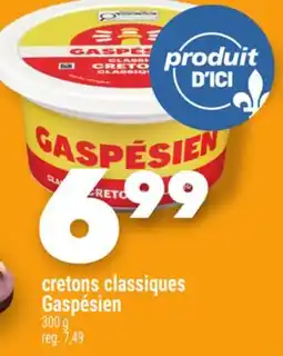 Marche Ami CRETONS CLASSIQUES GASPÉSIEN offer