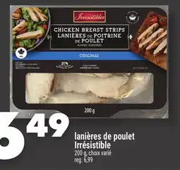 Marche Ami LANIÈRES DE POULET IRRÉSISTIBLE offer