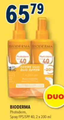 Familiprix BIODERMA Photoderm Spray SPF 40 offer