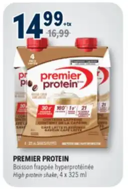Familiprix PREMIER PROTEIN High protein shake offer