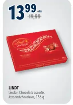 Familiprix LINDT Lindor, Chocolats Assorted chocolates offer